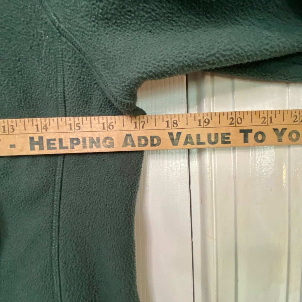 The North Face Womens Color Moss Green Zip Up Fleece Hoodie Small S/P - Picture 7 of 8